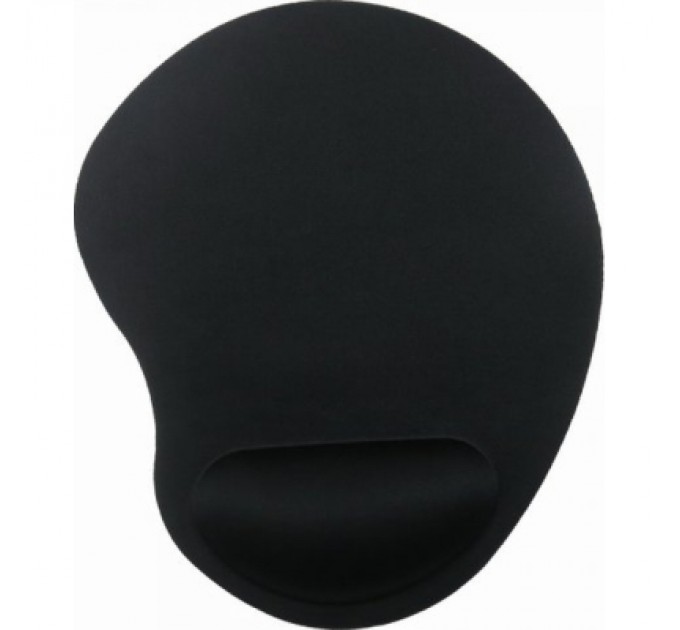 Килимок для мишки Gembird MP-ERGO-01 Black (MP-ERGO-01)