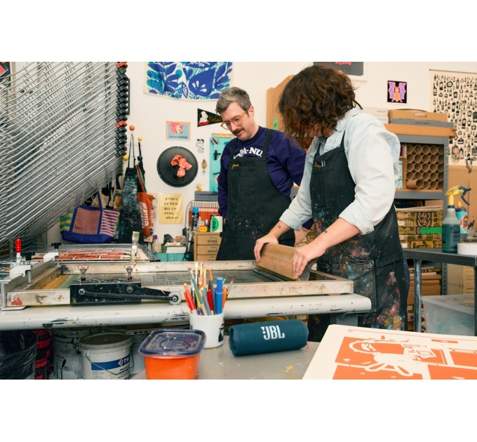 Акустична система JBL Flip 7 Blue (JBLFLIP7BLU)