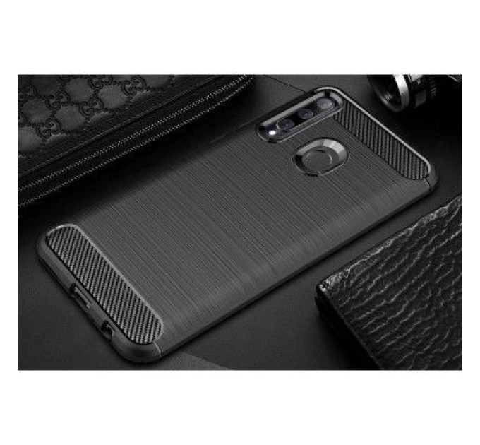 Laudtec Чохол до мобільного телефона Laudtec для Huawei P Smart 2019 Carbon Fiber (Black) (LT-PST19)