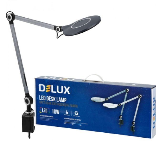 Delux Настільна лампа Delux TF-530_10 Вт LED 3000K-4000K-6000K (90018131)