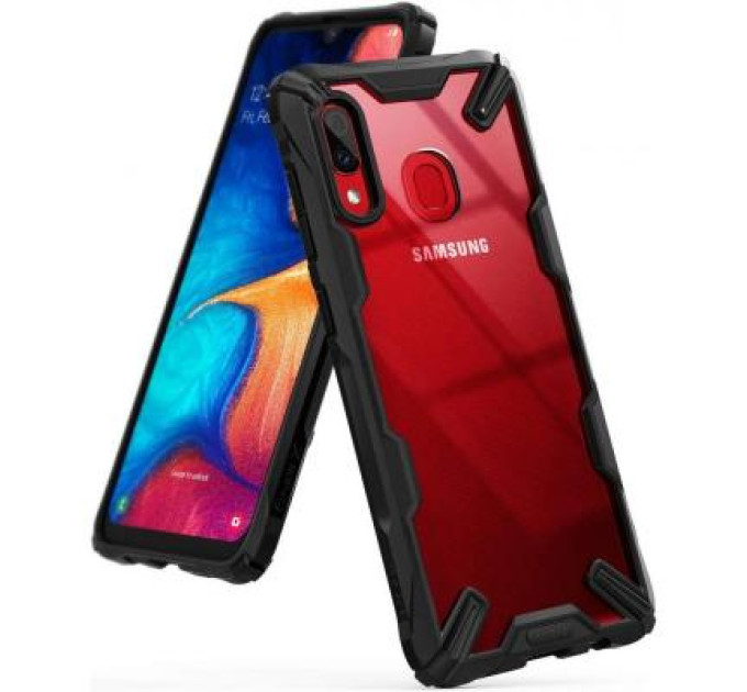 Ringke Чохол до мобільного телефона Ringke Fusion X Samsung Galaxy A20 Black (RCS4521)