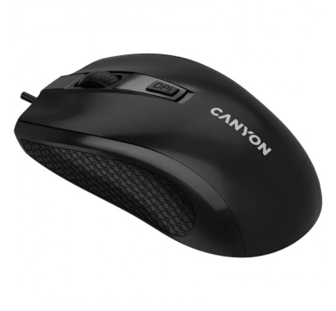 Canyon Мишка Canyon M-4 USB Black (CNE-CMS4)