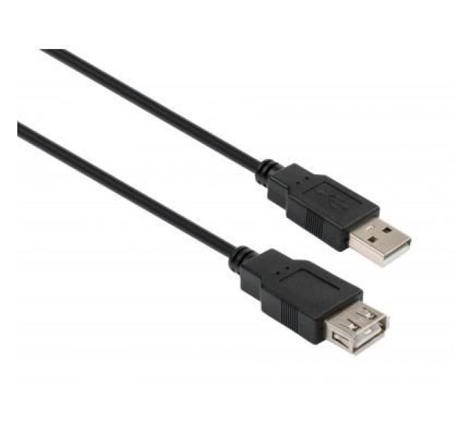 Vinga Дата кабель USB 2.0 AM/AF 1.8m Vinga (VCPUSBAMAF1.8BK)