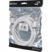 Sandberg Кабель мультимедійний HDMI to HDMI 2.0m 2.0 white Sandberg (308-98)