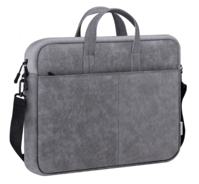 Defender Сумка для ноутбука Defender 15.6" Solid PU gray (26088)