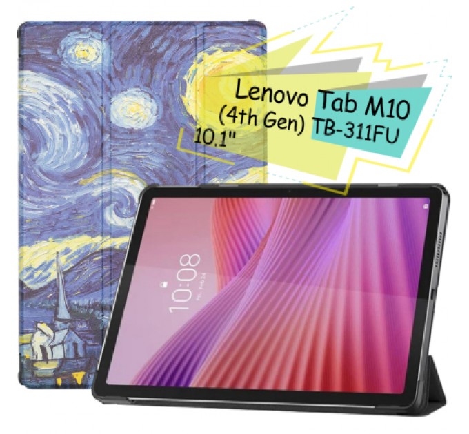 BeCover Чохол до планшета BeCover Smart Case Lenovo Tab M10 (4th Gen) TB-311FU 10.1" Night (713119)