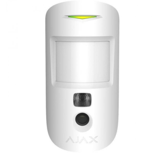 Датчик руху Ajax MotionCam HDR white