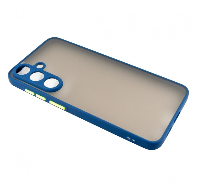 Dengos Чохол до мобільного телефона Dengos Matte Samsung Galaxy S25 Plus (Blue) (DG-TPU-MATT-163)