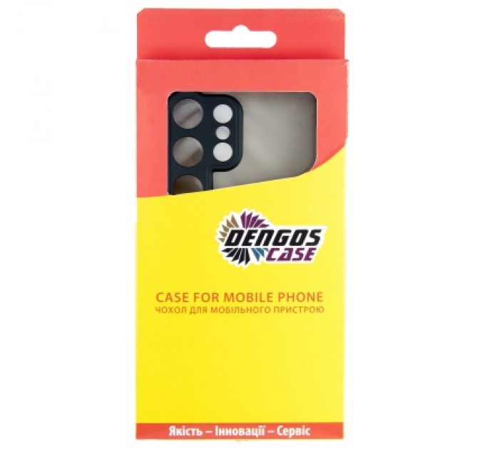 Dengos Чохол до мобільного телефона Dengos Matte Samsung Galaxy S25 Ultra (Black) (DG-TPU-MATT-164)