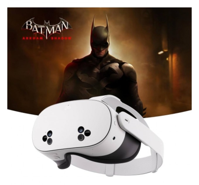 Oculus Окуляри віртуальної реальності Oculus Meta Quest 3S 128GB + (Batman, ArkhamShadow) VR Headset (MET-899-00579-01-W)