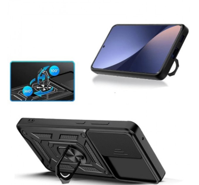 BeCover Чохол до мобільного телефона BeCover Military Xiaomi 12T / 12T Pro Black (708832)