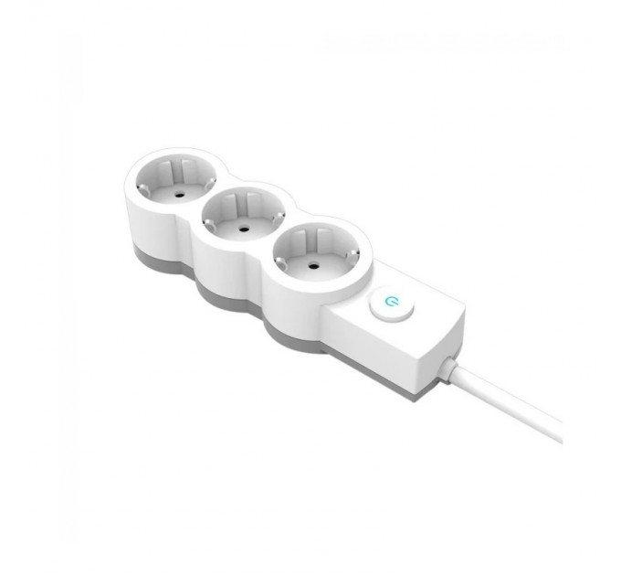 Electrum Подовжувач блоковий (PP) Electrum 3 розетки 3м із заземленням та вимикачем C-ES-1538