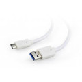 Cablexpert Дата кабель USB 3.0 AM to Type-C 0.5m Cablexpert (CCP-USB3-AMCM-W-0.5M)