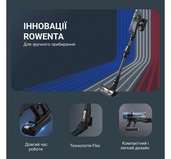 Rowenta Пилосос Rowenta X-Force Flex 14.80 (RH9BC1WO)