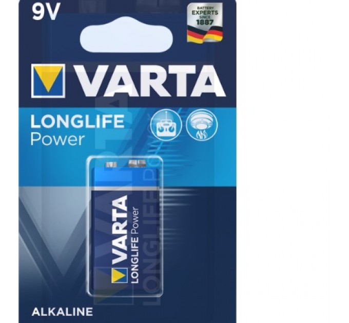 Varta Батарейка Varta Longlife Power 4922 (High Energy) 6LR61 BL 1шт
