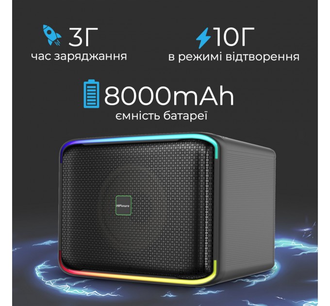HIFuture Акустична система HiFuture Event Horizon 100W Black (event horizon.black)