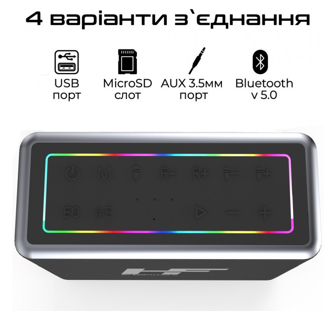 HIFuture Акустична система HiFuture MusicBox 100W Silver (musicbox.silver)