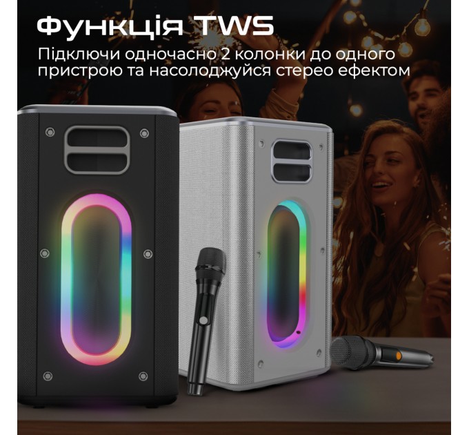 HIFuture Акустична система HiFuture MusicBox 100W Silver (musicbox.silver)