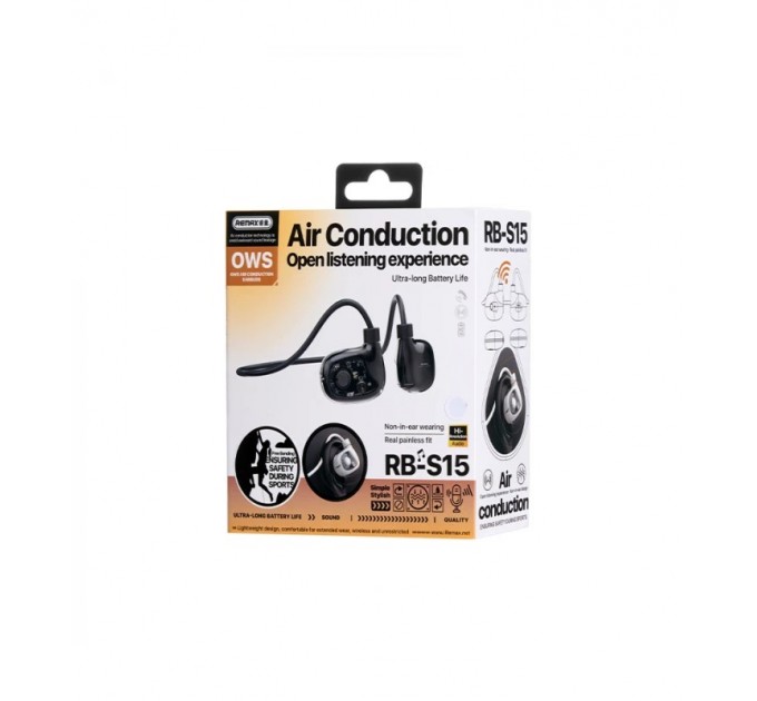 Remax Навушники Remax RB-S15 White (6954851223498)