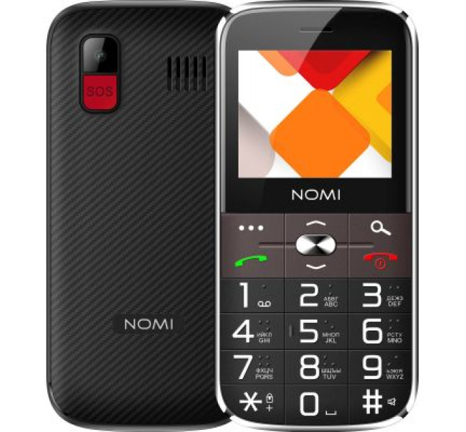 Nomi Мобільний телефон Nomi i220 Black