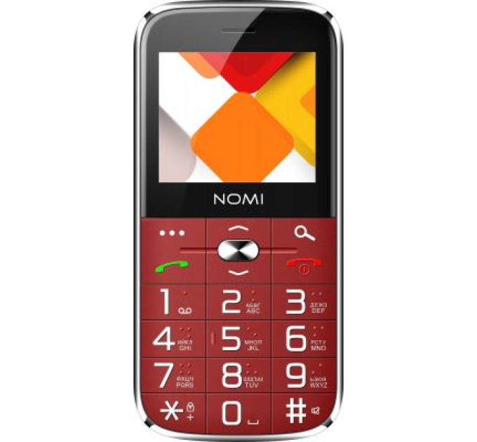 Nomi Мобільний телефон Nomi i220 Red