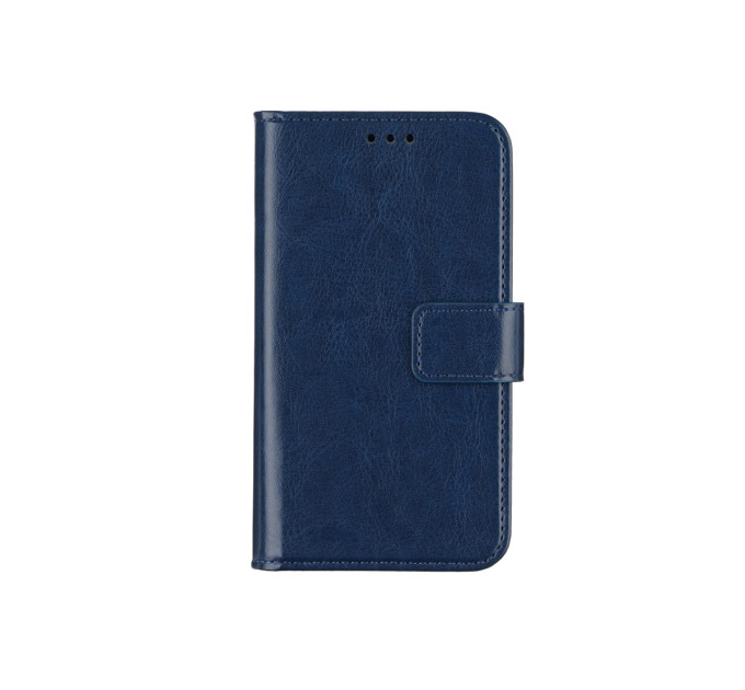 2E Чохол до мобільного телефона 2E Basic 4.5-5`` (< 140*70*10 мм), ECO LEATHER, Navy (2E-UNI-4.5-5-HDEL-NV)