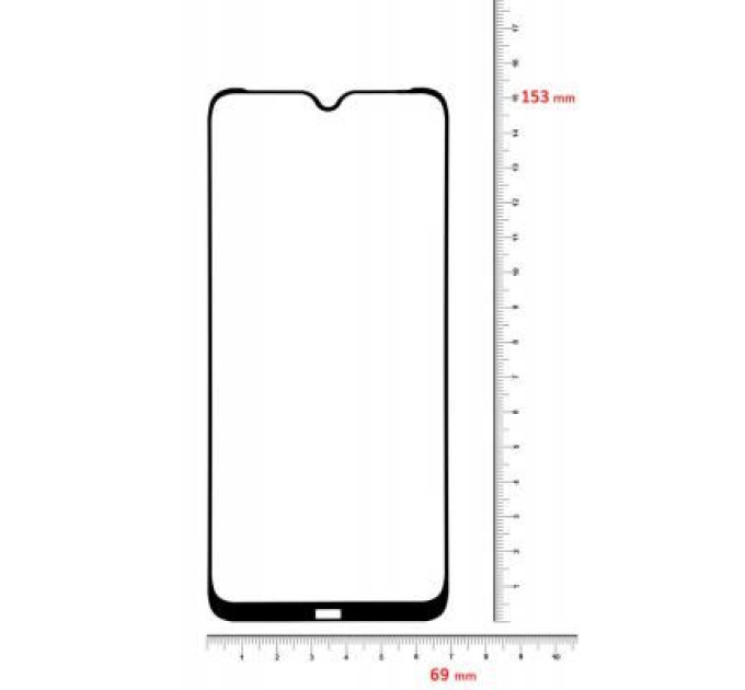 BeCover Скло захисне BeCover Xiaomi Redmi Note 8T Black (704525)