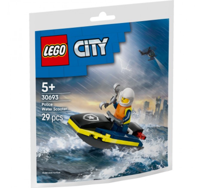 LEGO Конструктор LEGO City Поліцейський катер (30693)