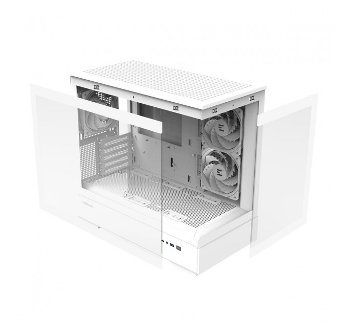 Zalman Корпус Zalman P30 White V2 (P30WHITEV2) без БЖ
