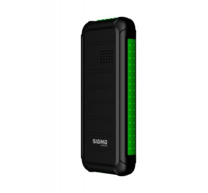Sigma Мобільний телефон Sigma X-style 18 Track Black-Green (4827798854433)