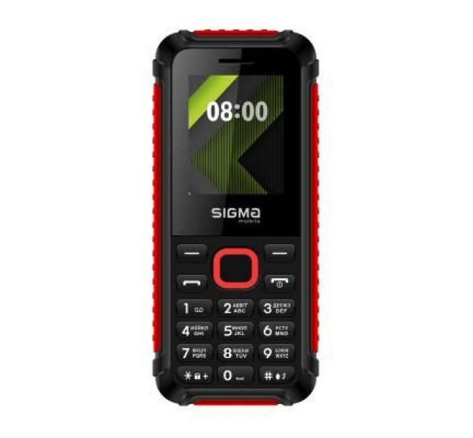 Sigma Мобільний телефон Sigma X-style 18 Track Black-Red (4827798854426)