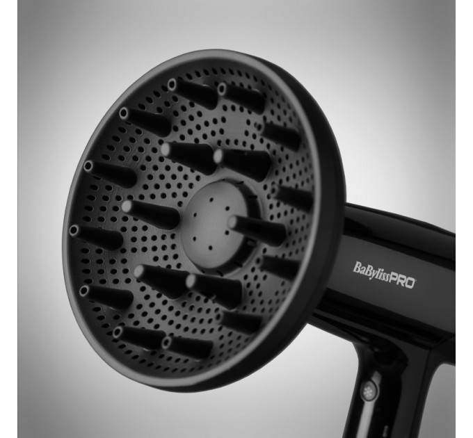 Babyliss Pro Фен Babyliss Pro Falco Black&Silver BAB8550BE