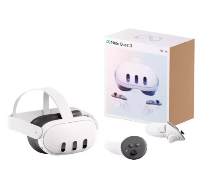 Oculus Окуляри віртуальної реальності Oculus Meta Quest 3 512GB + (Batman, Arkham Shadow) VR Headset (MET-815820024071-W)