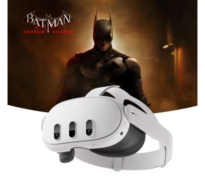 Oculus Окуляри віртуальної реальності Oculus Meta Quest 3 512GB + (Batman, Arkham Shadow) VR Headset (MET-815820024071-W)