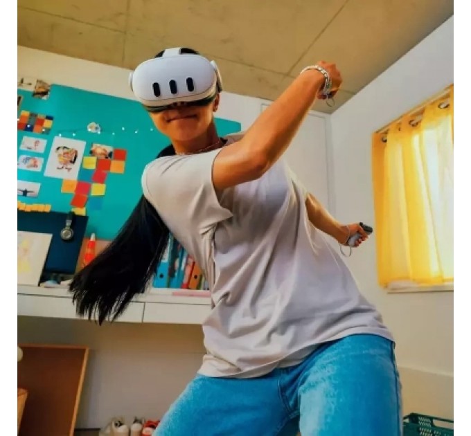 Oculus Окуляри віртуальної реальності Oculus Meta Quest 3 512GB + (Batman, Arkham Shadow) VR Headset (MET-815820024071-W)