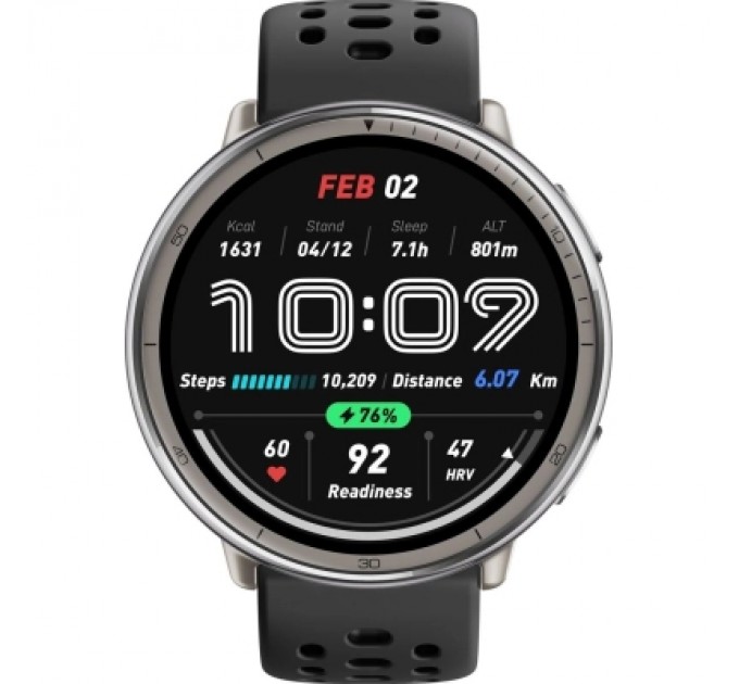 Смарт-годинник Amazfit Active 2R Sport W2437GL7N Black (1135484)