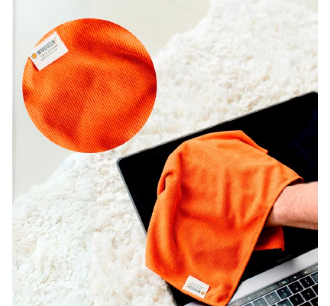 Серветки Whoosh! Screen Shine 3 PACK CLOTHS, microfiber, 35х35cm (1FGCL3COM)