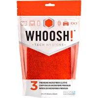 Серветки Whoosh! Screen Shine 3 PACK CLOTHS, microfiber, 35х35cm (1FGCL3COM)