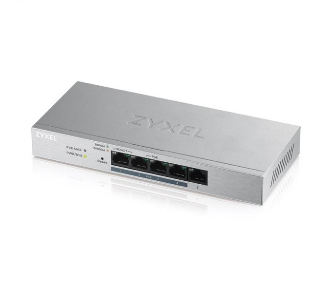 Комутатор ZYXEL GS1200-5HP v2 (GS1200-5HPV2-EU0101F)