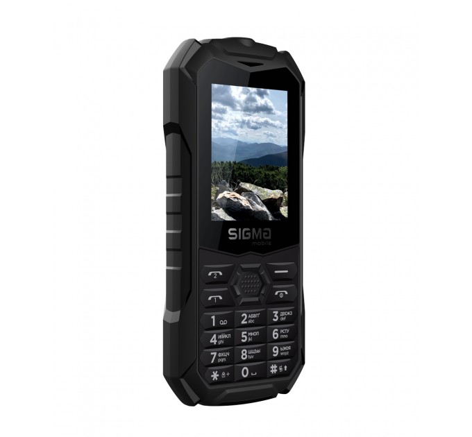 Sigma mobile Мобільний телефон Sigma mobile X-treme PV68 Dual Sim Black (4827798738214)