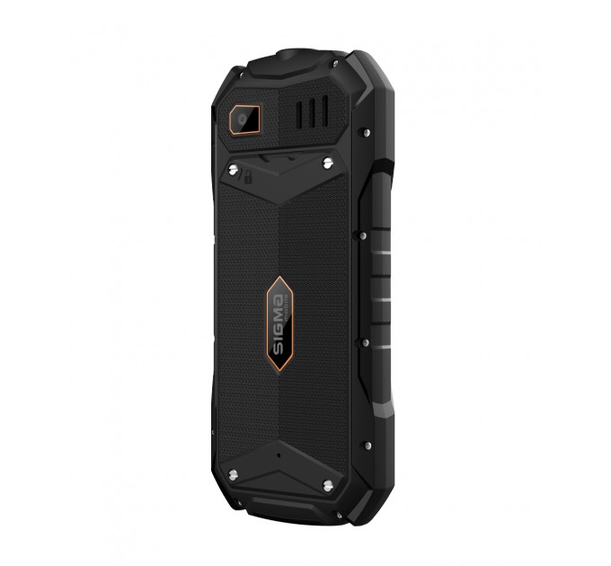 Sigma mobile Мобільний телефон Sigma mobile X-treme PV68 Dual Sim Black/Orange (4827798738221)