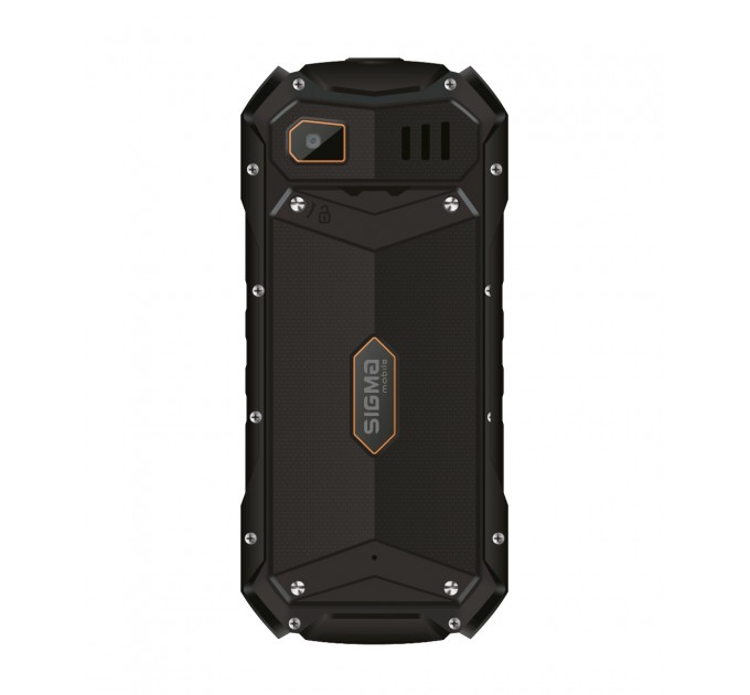 Sigma mobile Мобільний телефон Sigma mobile X-treme PV68 Dual Sim Black/Orange (4827798738221)