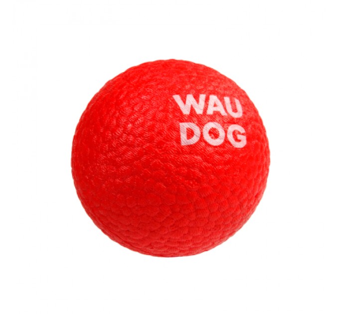 WAUDOG Іграшка для собак WAUDOG Fun Red Ball 70 мм (6001)