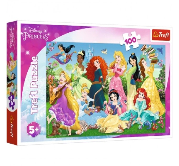 Trefl Пазл Trefl Princess Чарівні принцеси 100 елементів (5900511164176)