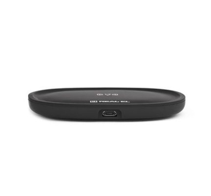 REAL-EL Зарядний пристрій REAL-EL WL-740 black (EL123160019)
