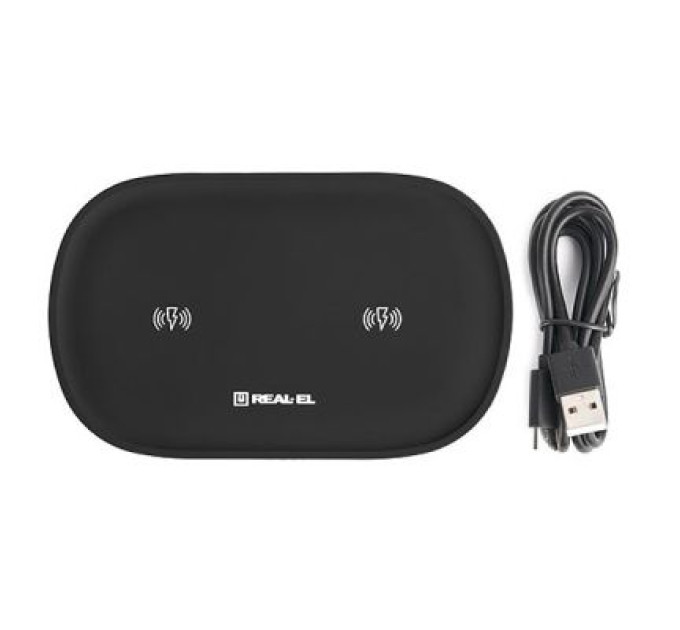 REAL-EL Зарядний пристрій REAL-EL WL-780 black (EL123160020)