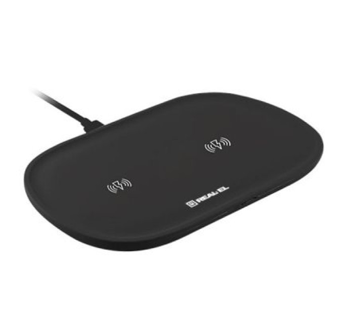 REAL-EL Зарядний пристрій REAL-EL WL-780 black (EL123160020)