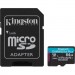 Kingston Карта пам'яті Kingston 64GB microSDXC сlass 10 UHS-I U3 V30 A2 Canvas Go Plus G4 (SDCG4/64GB)