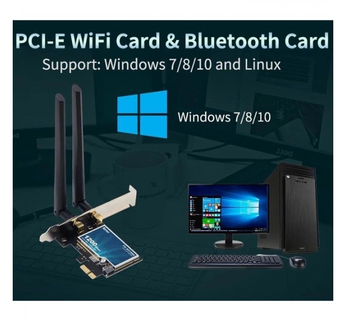 Fenvi Бездротовий адаптер Fenvi FV-AC1200