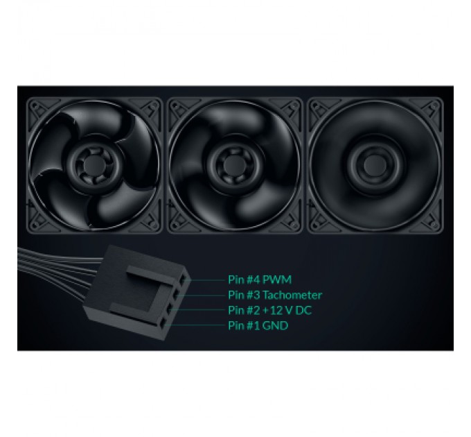 Arctic Кулер до корпусу Arctic S12038-4K 3-PACK (ACFAN00303A)